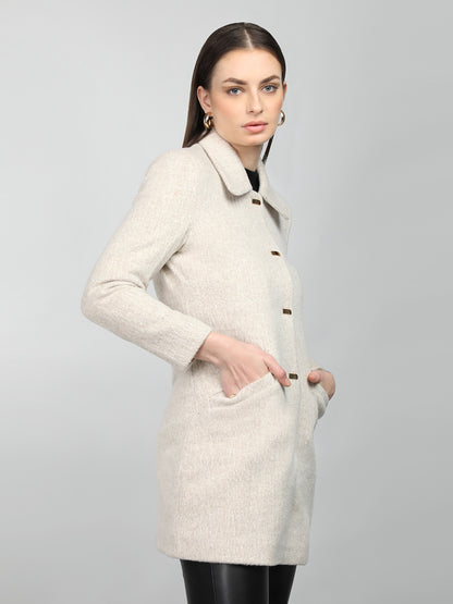 HONNETE Spread Collar Coat