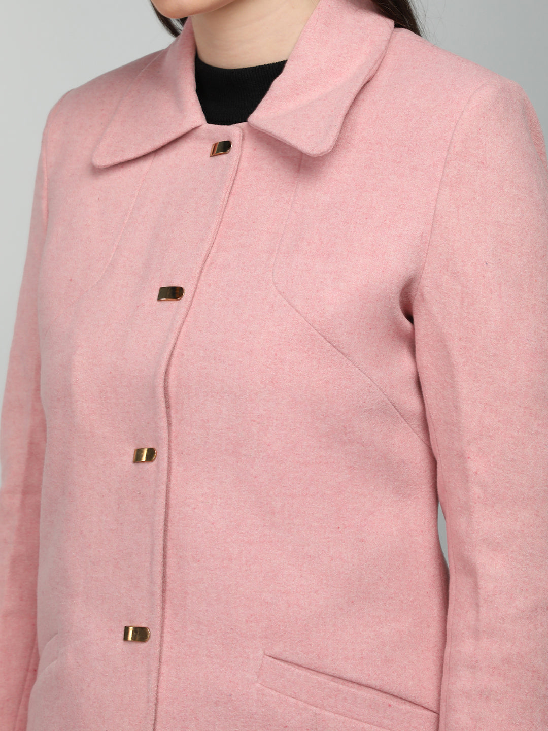 HONNETE Spread Collar Coat