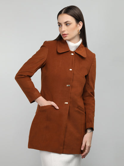 HONNETE Spread Collar Coat