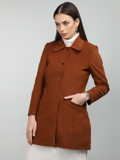 HONNETE Spread Collar Coat