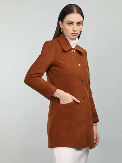 HONNETE Spread Collar Coat