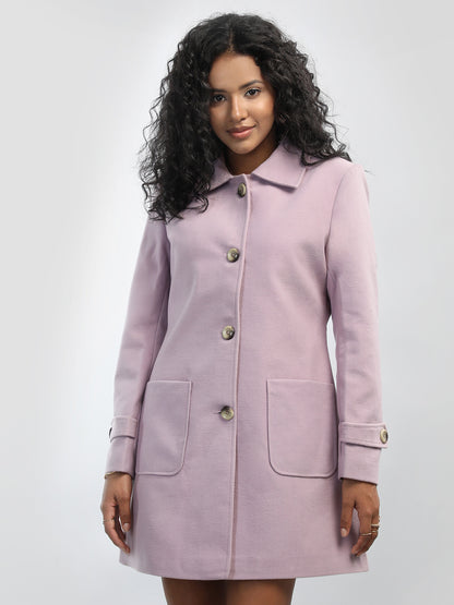 HONNETE Spread Collar Over Coat