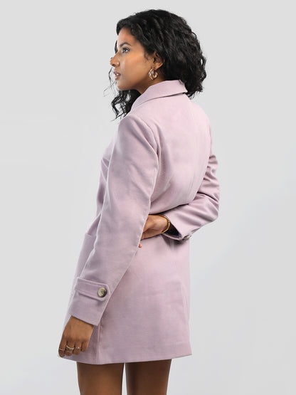 HONNETE Spread Collar Over Coat