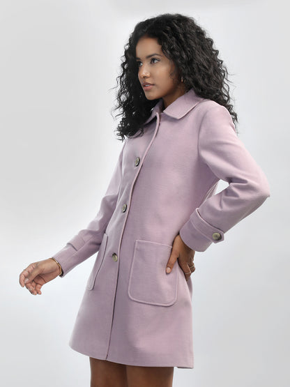 HONNETE Spread Collar Over Coat