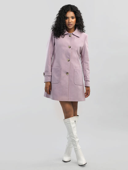 HONNETE Spread Collar Over Coat