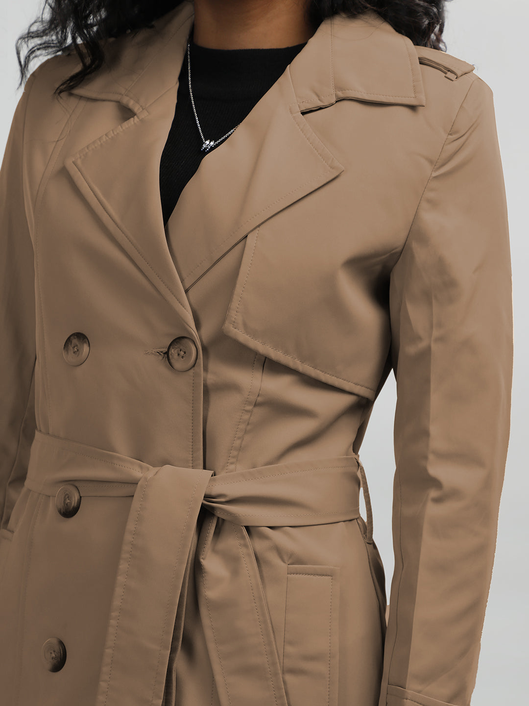 HONNETE Notched Lapel Coats