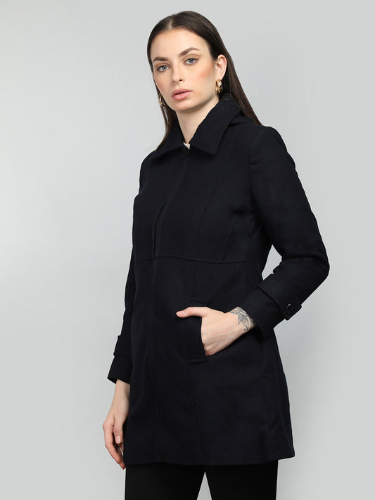 HONNETE Spread Collar Zip Coats