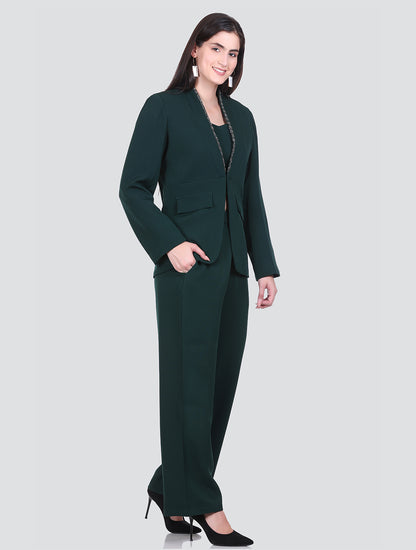 HONNETE Single-Breasted Three-Piece Casual Suit