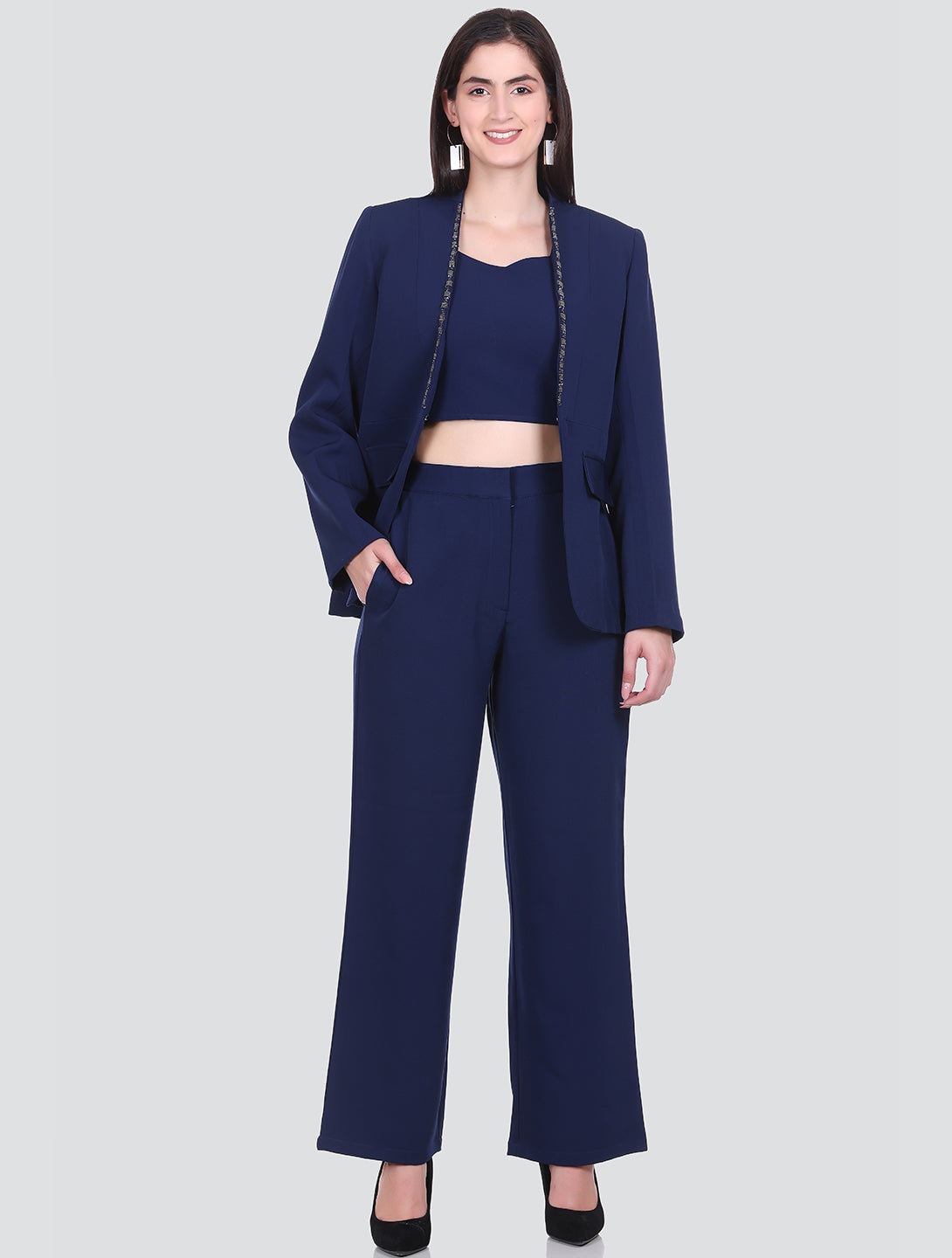 HONNETE Single-Breasted 3-Piece Suits