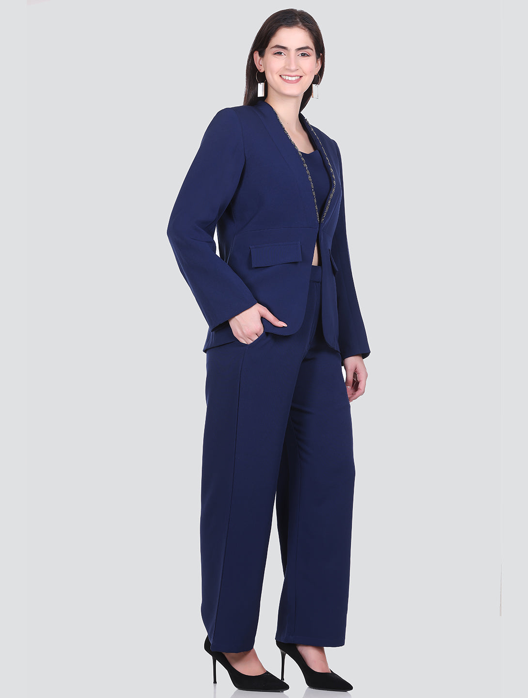 HONNETE Single-Breasted 3-Piece Suits